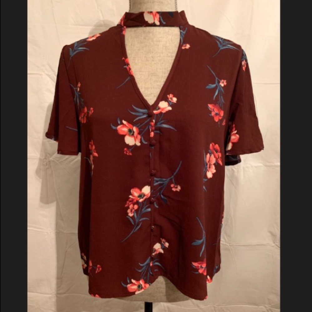Floral blouse